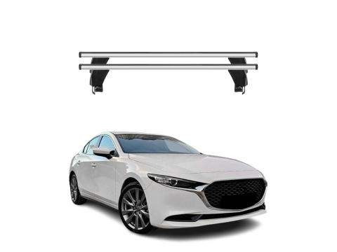 Krovni nosači MAZDA 3 2019-2023 | aluminij | Molydon