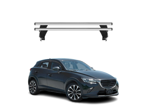 Krovni nosači MAZDA CX-3 2015-2023 | aluminij | Molydon