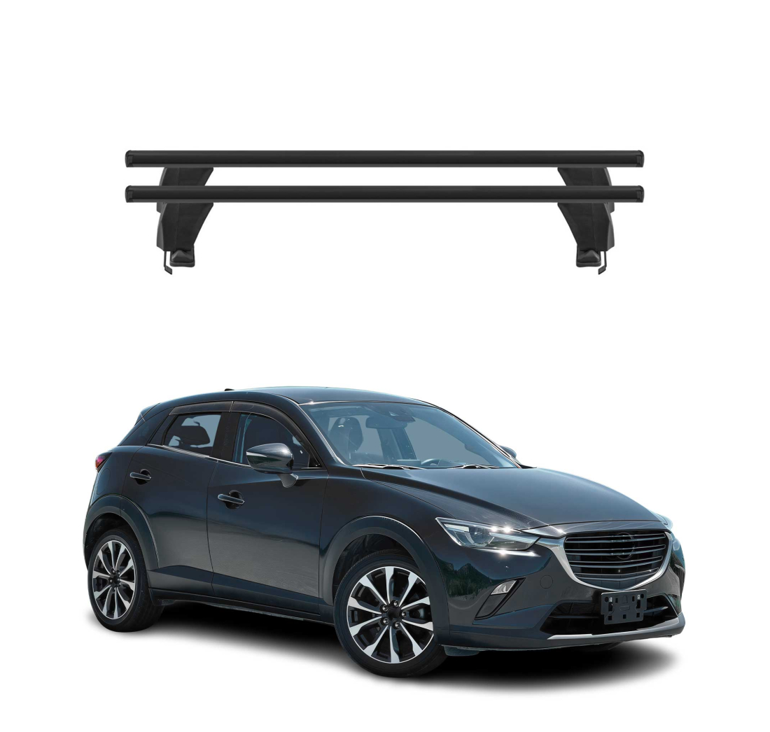Krovni nosači MAZDA CX-3 2015-2023 | aluminij | Molydon