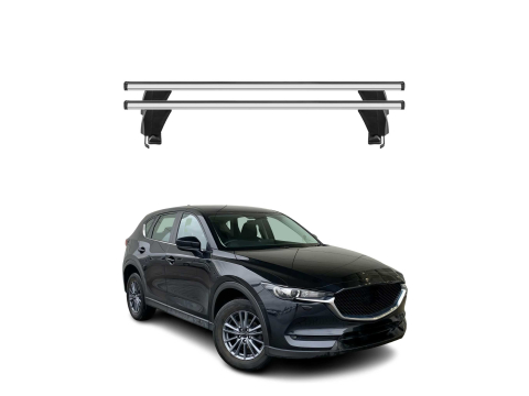 Krovni nosači MAZDA CX-5 2017-2023 | aluminij | Molydon