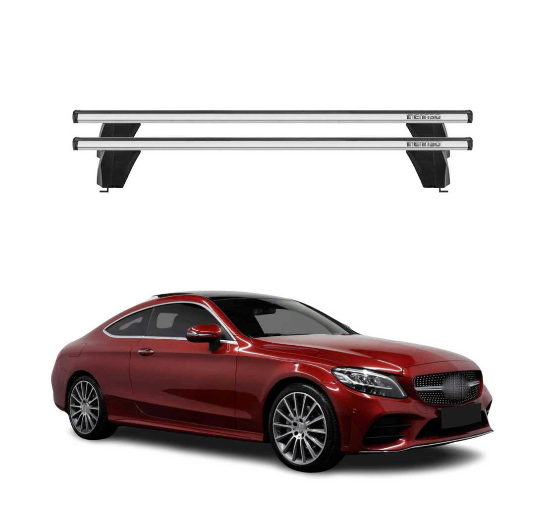 Krovni nosači MERCEDES C COUPE 2015-2023 | aluminij | Molydon