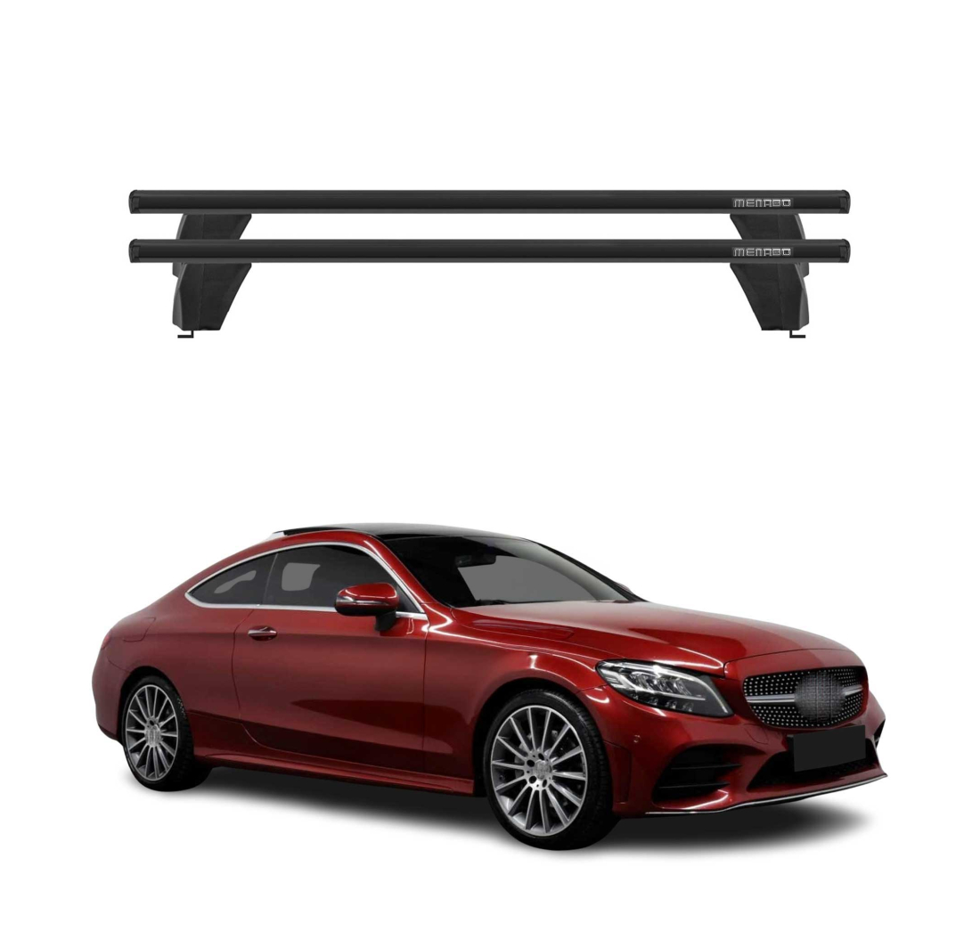 Krovni nosači MERCEDES C COUPE 2015-2023 | aluminij | Molydon
