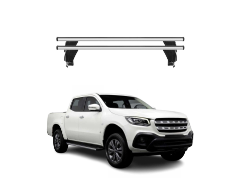 Krovni nosači MERCEDES X CLASS 2017-2020 | aluminij | Molydon