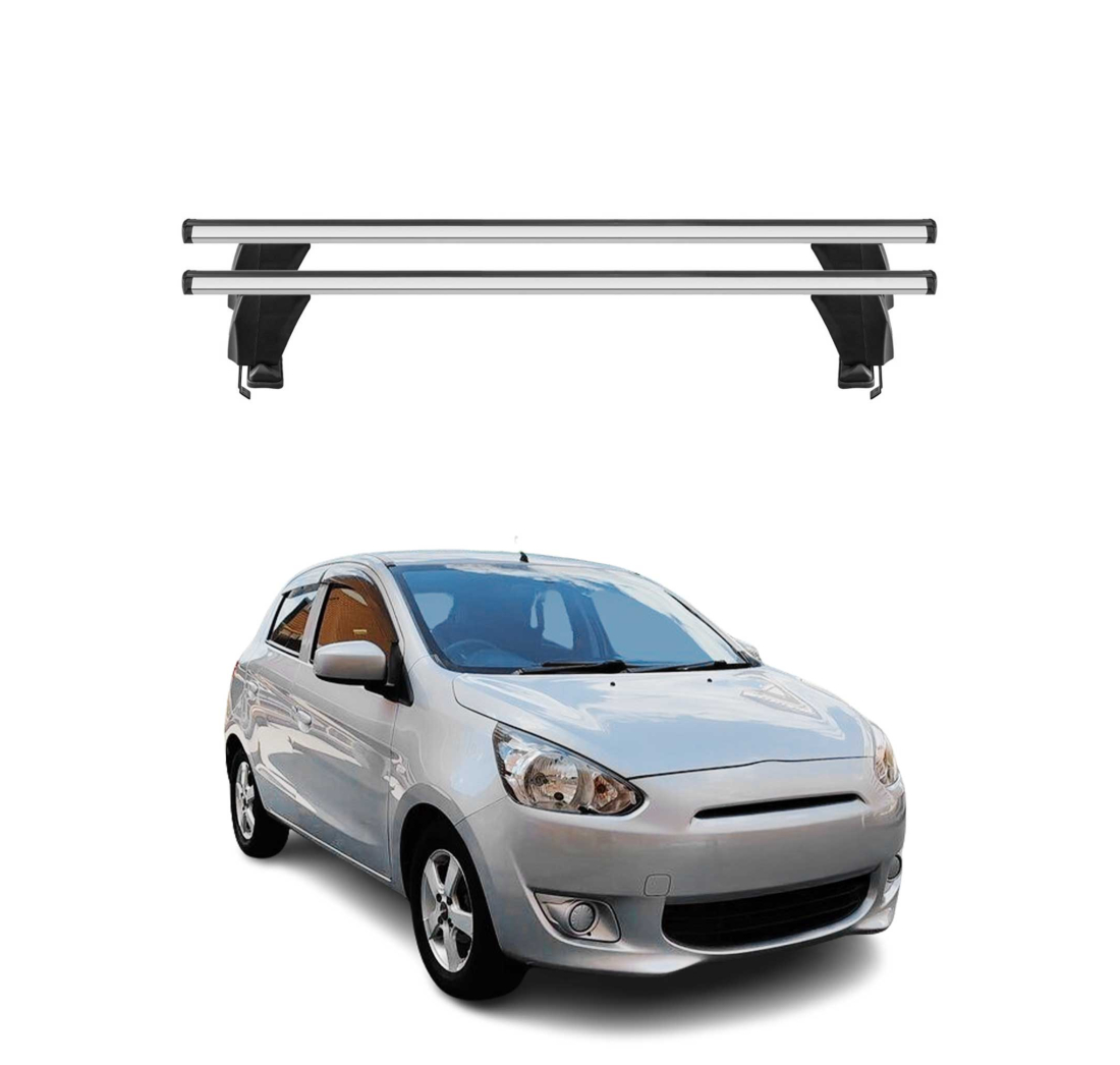 Krovni nosači MITSUBISHI MIRAGE HB 2012-2016 | aluminij | Molydon
