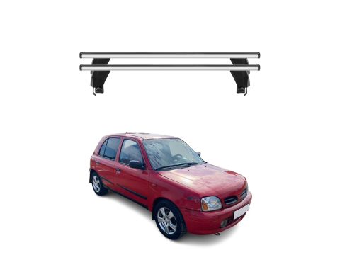 Krovni nosači NISSAN MICRA 1992-2003 | aluminij | Molydon