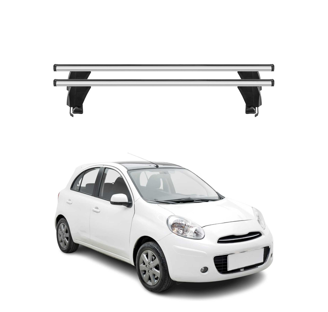 Krovni nosači NISSAN MICRA 2010-2017 | aluminij | Molydon