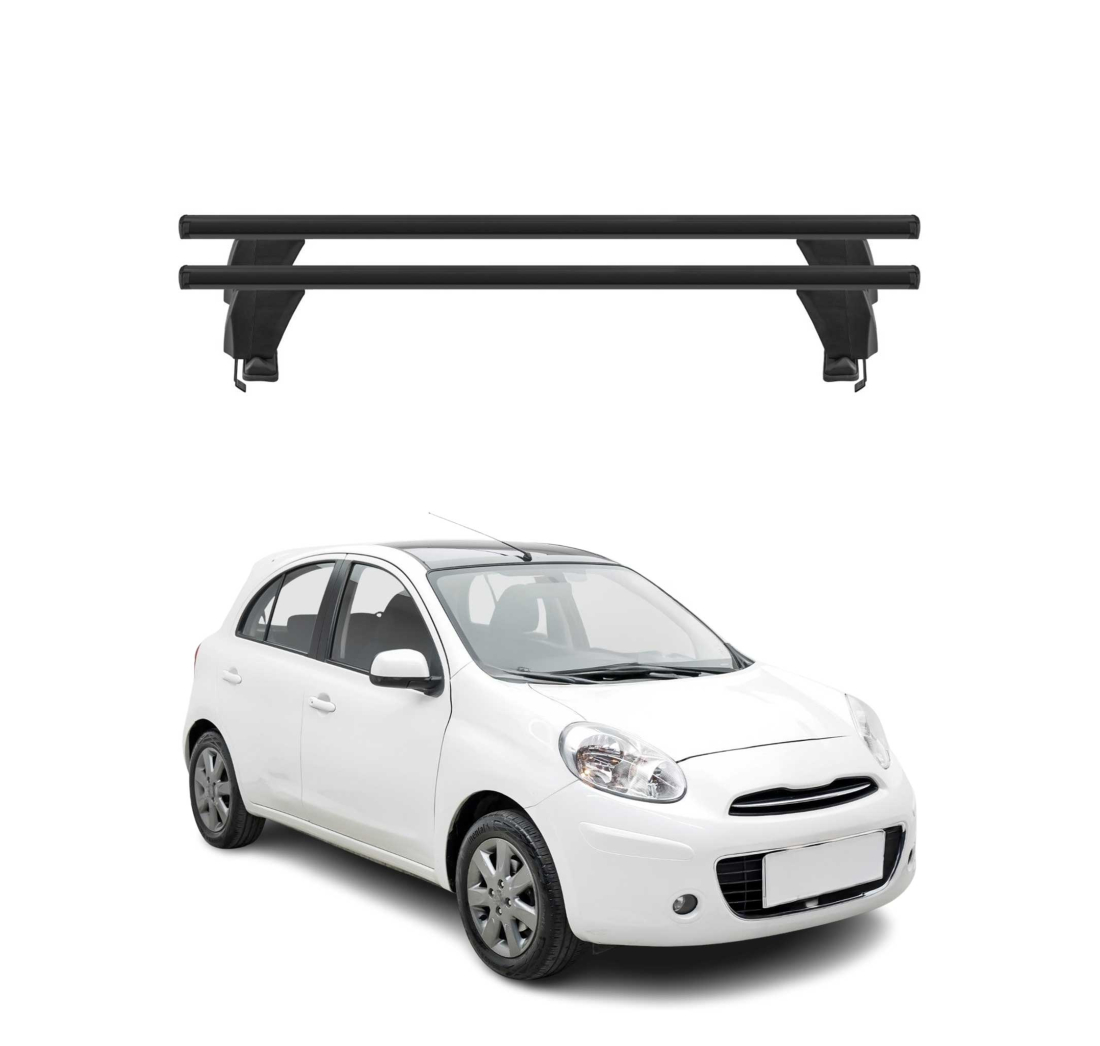 Krovni nosači NISSAN MICRA 2010-2017 | aluminij | Molydon