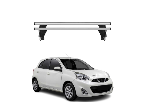 Krovni nosači NISSAN MICRA 2017-2023 | aluminij | Molydon
