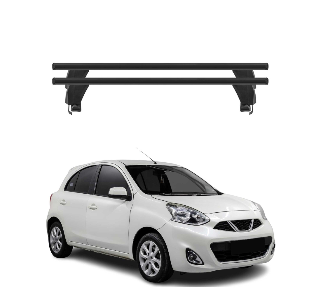 Krovni nosači NISSAN MICRA 2017-2023 | aluminij | Molydon