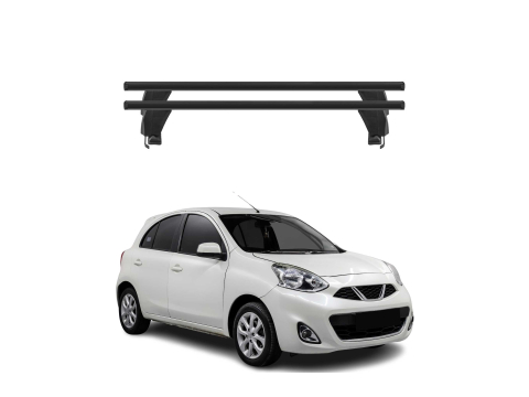 Krovni nosači NISSAN NEW MICRA 2014-2020 | aluminij | Molydon