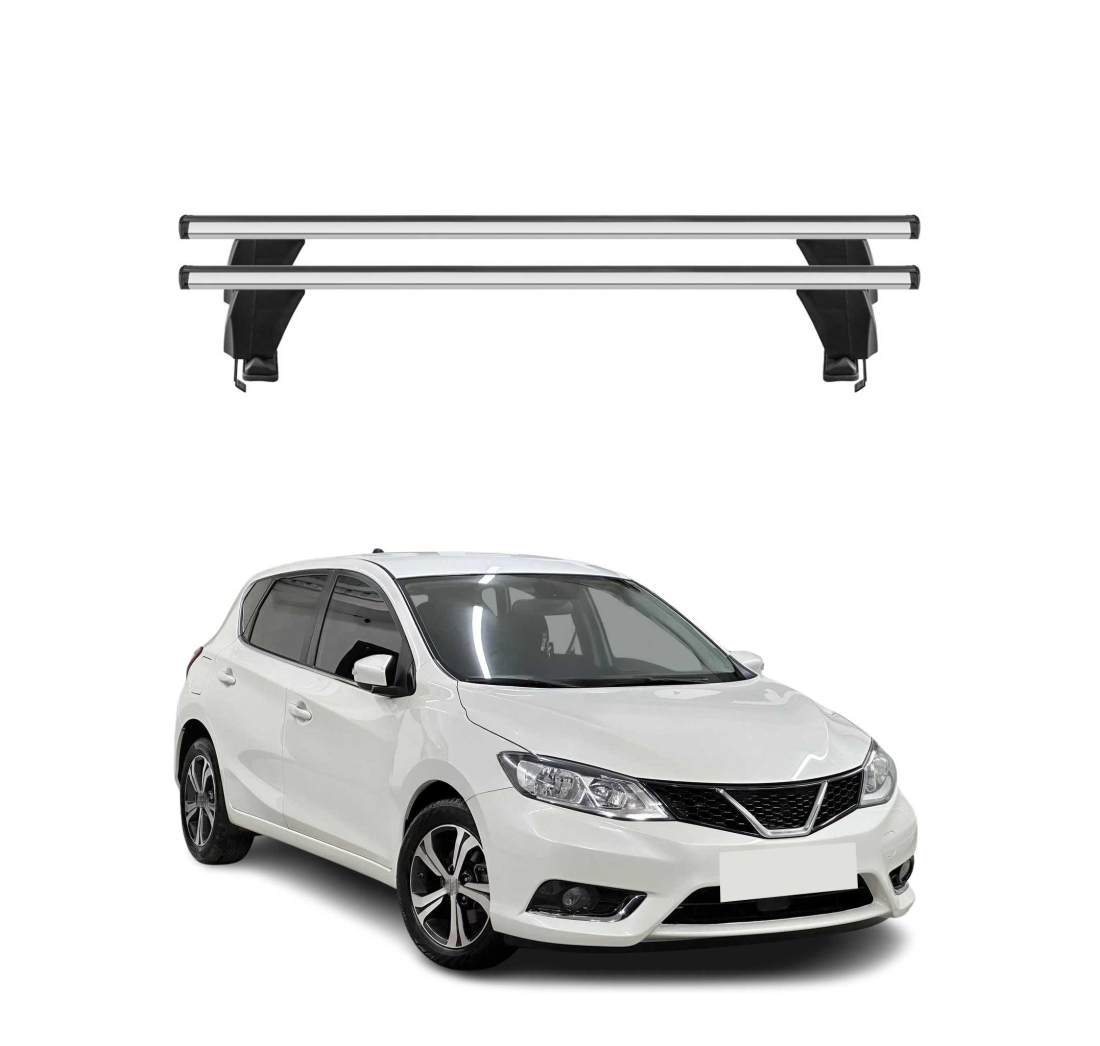 Krovni nosači NISSAN PULSAR 2014-2020 | aluminij | Molydon