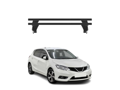 Krovni nosači NISSAN PULSAR 2014-2020 | aluminij | Molydon