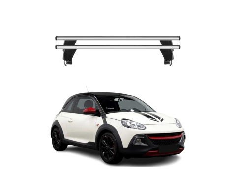 Krovni nosači OPEL ADAM 2013-2019 | aluminij | Molydon