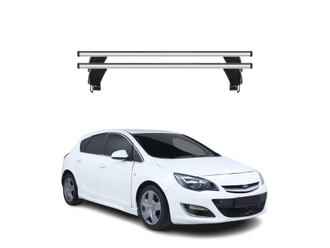 Krovni nosači OPEL ASTRA J 2010-2016 | aluminij | Molydon
