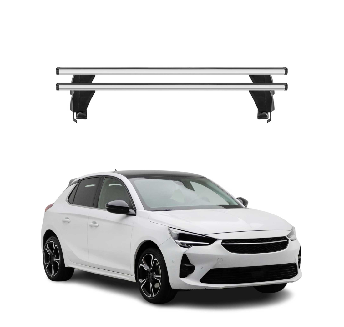 Krovni nosači OPEL CORSA 2019-2023 | aluminij | Molydon