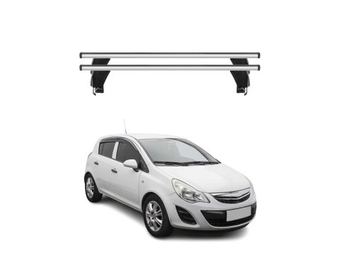 Krovni nosači OPEL CORSA 2011-2014 | aluminij | Molydon