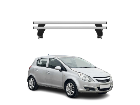 Krovni nosači OPEL CORSA 2006-2010 | aluminij | Molydon