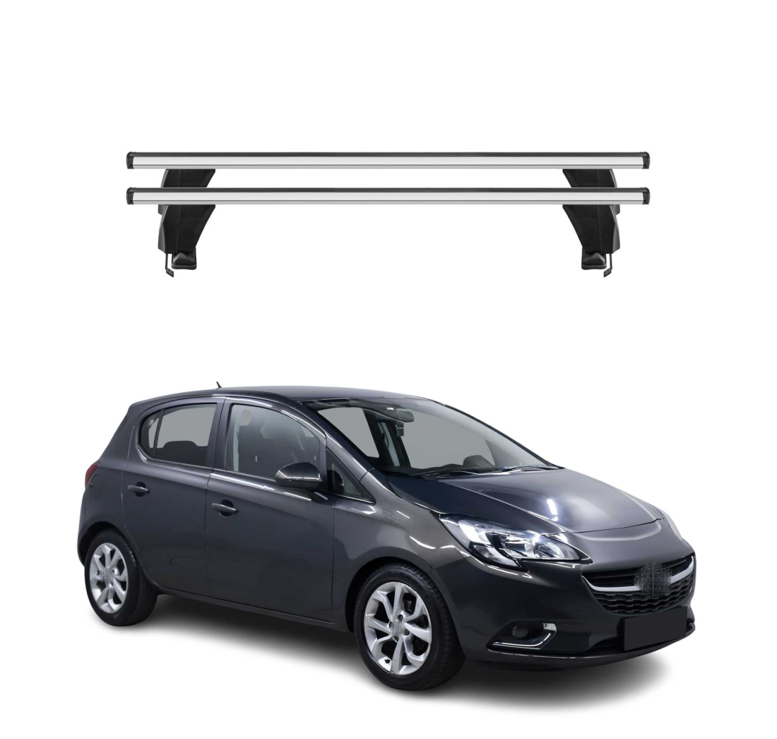 Krovni nosači OPEL CORSA 2015-2019 | aluminij | Molydon