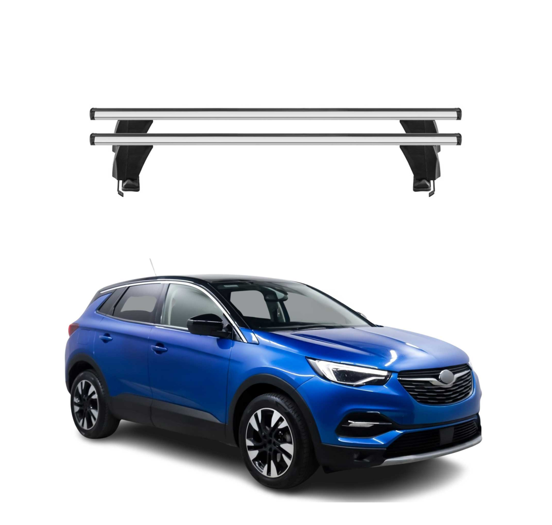 Krovni nosači OPEL GRANDLAND X 2017-2023 | aluminij | Molydon