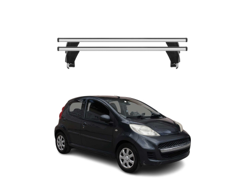 Krovni nosači PEUGEOT 107 2005-2014 | aluminij | Molydon