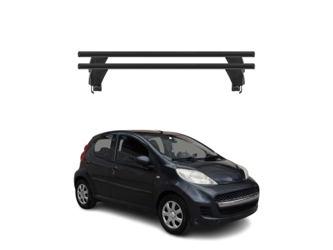 Krovni nosači PEUGEOT 107 2005-2014 | aluminij | Molydon