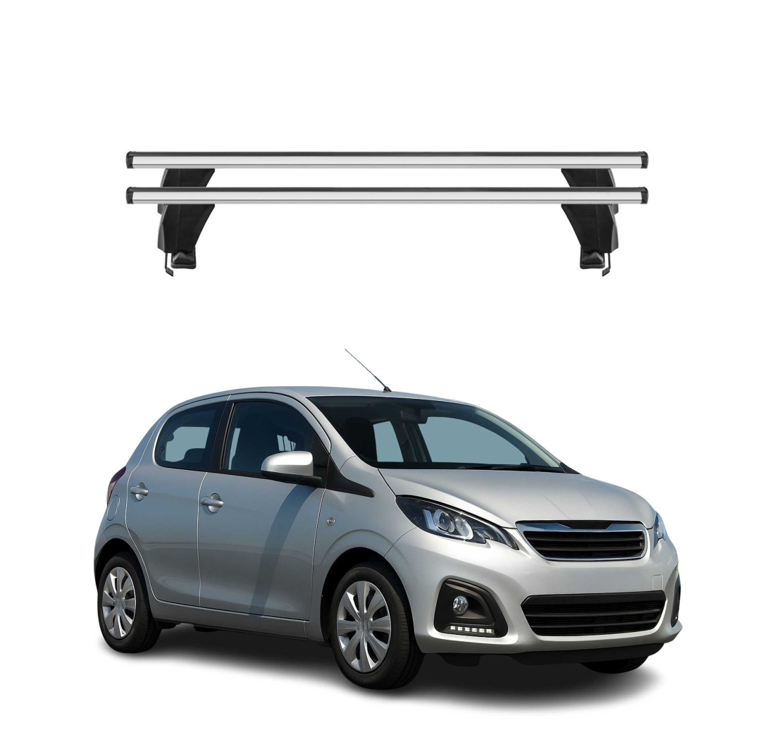 Krovni nosači PEUGEOT 108 2014-2023 | aluminij | Molydon