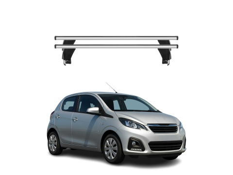 Krovni nosači PEUGEOT 108 2014-2023 | aluminij | Molydon