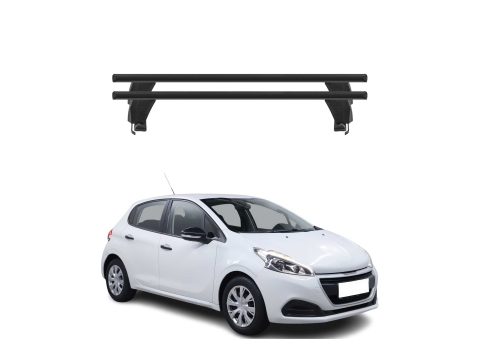 Krovni nosači PEUGEOT 208 2012-2015 | aluminij | Molydon