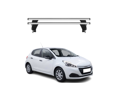 Krovni nosači PEUGEOT 208 2015-2019 | aluminij | Molydon