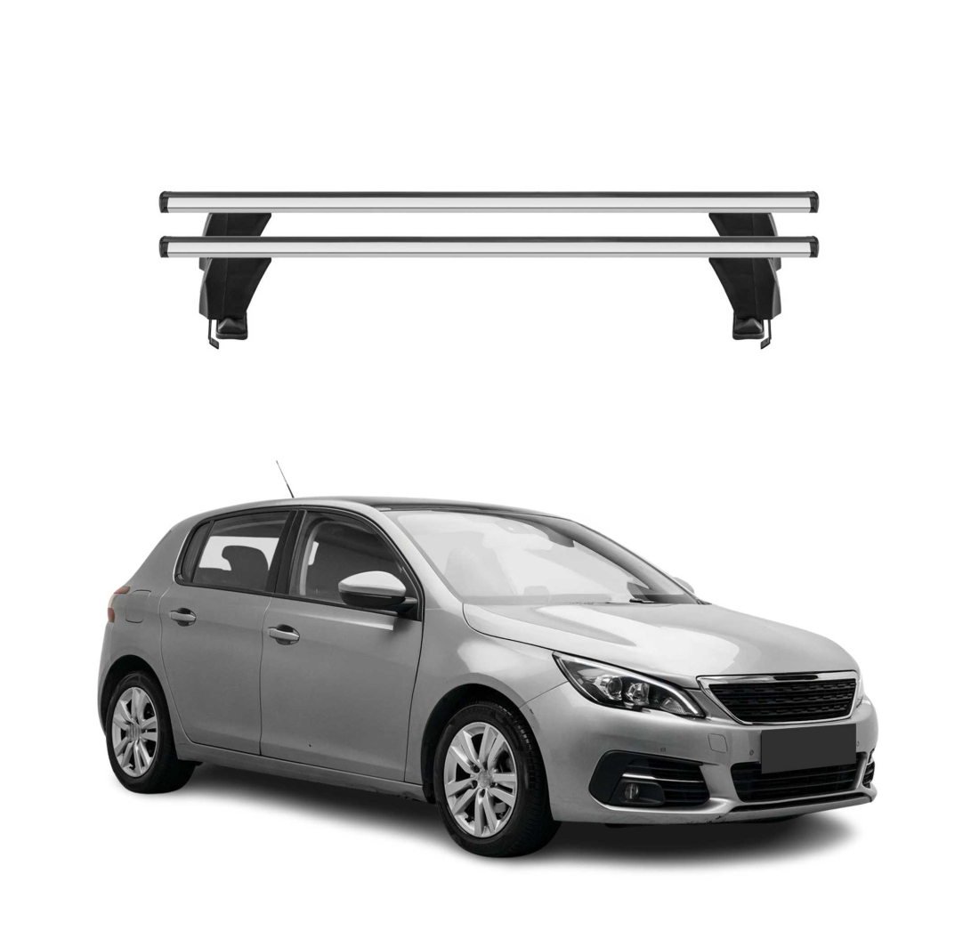 Krovni nosači PEUGEOT 308 2013-2021 | aluminij | Molydon