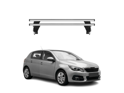 Krovni nosači PEUGEOT 308 2013-2021 | aluminij | Molydon