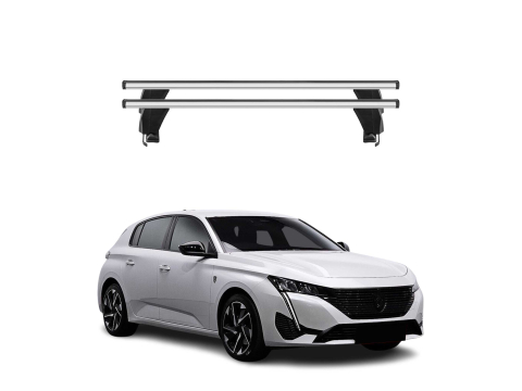 Krovni nosači PEUGEOT 308 2021-2023 | aluminij | Molydon