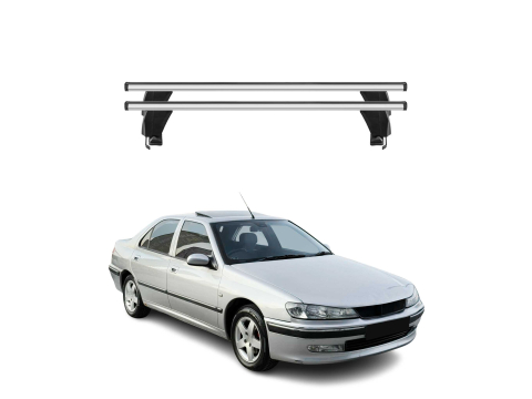 Krovni nosači PEUGEOT 406 1995-2005 | aluminij | Molydon