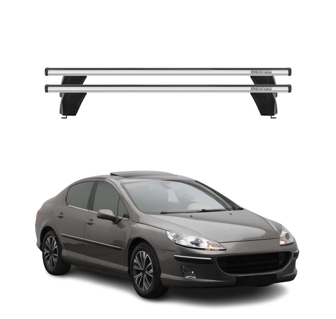 Krovni nosači PEUGEOT 407 2004-2012 | aluminij | Molydon