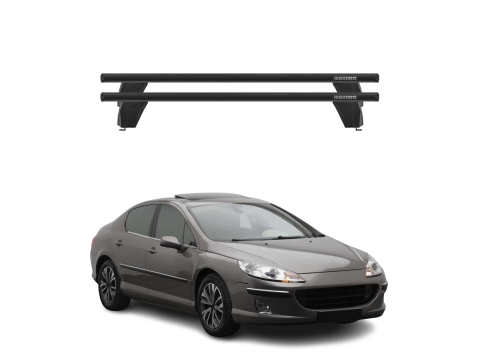 Krovni nosači PEUGEOT 407 2004-2012 | aluminij | Molydon