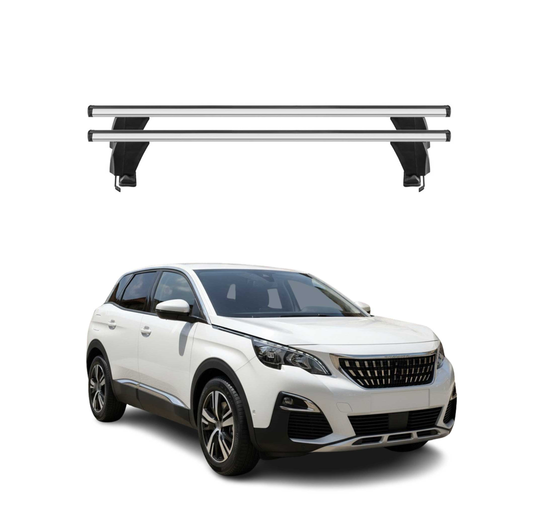 Krovni nosači PEUGEOT 3008 2016-2020 | aluminij | Molydon