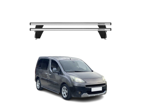 Krovni nosači PEUGEOT PARTNER II 2008-2018 | aluminij | Molydon