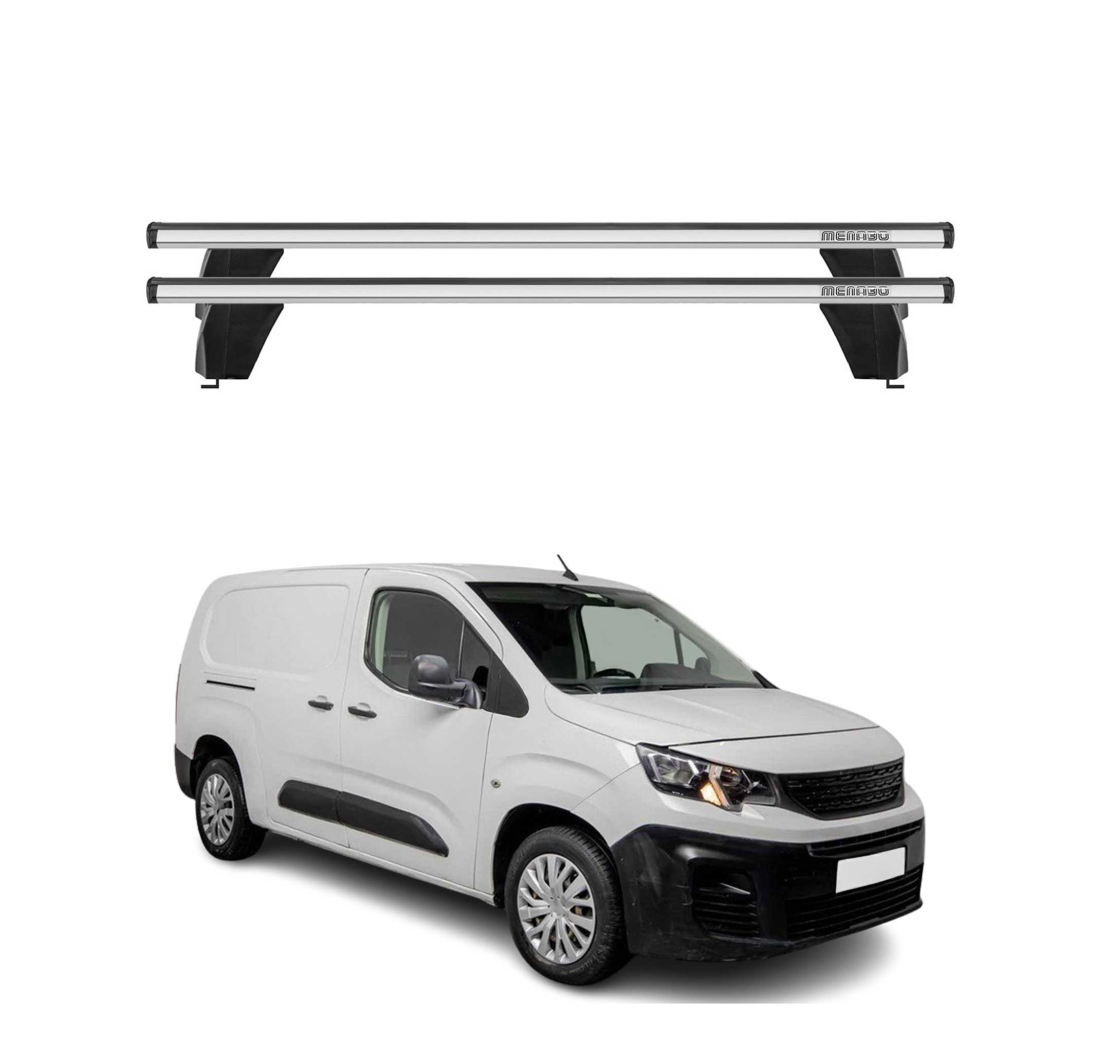 Krovni nosači PEUGEOT PARTNER III 2018-2023 | aluminij | Molydon