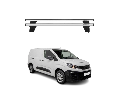 Krovni nosači PEUGEOT PARTNER III 2018-2023 | aluminij | Molydon