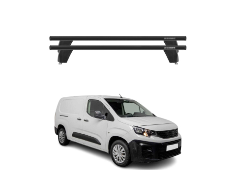 Krovni nosači PEUGEOT PARTNER III 2018-2023 | aluminij | Molydon