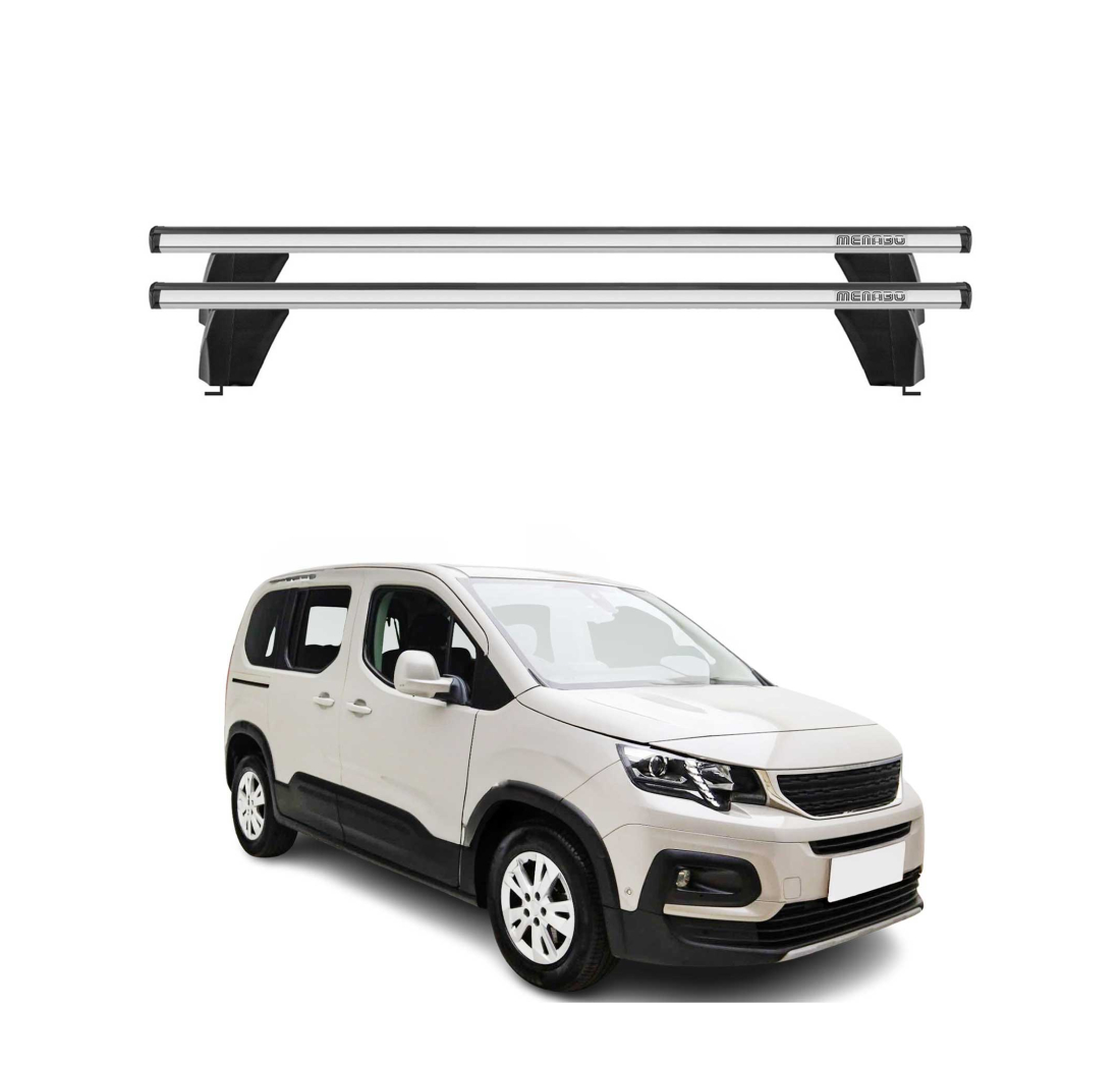 Krovni nosači PEUGEOT RIFTER 2018-2023 | aluminij | Molydon