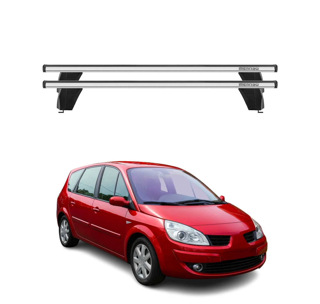 Krovni nosači RENAULT GRAND SCENIC II 2003-2008 | aluminij | Molydon