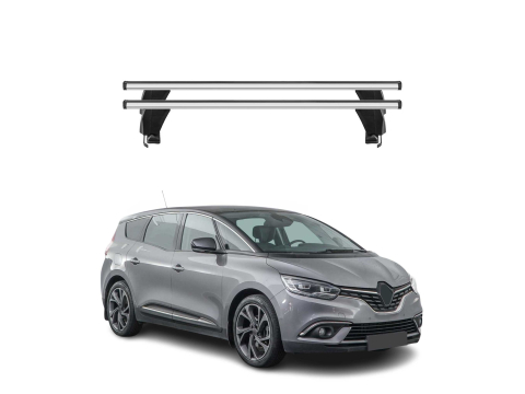 Krovni nosači RENAULT GRAND SCENIC IV 2017-2023 | aluminij | Molydon