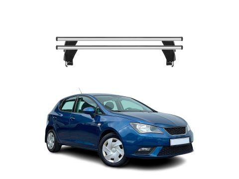 Krovni nosači SEAT IBIZA IV 2008-2016 | aluminij | Molydon