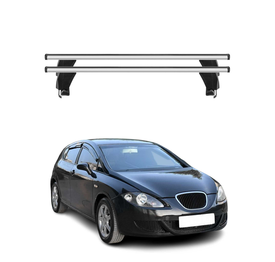 Krovni nosači SEAT LEON II 2005-2009 | aluminij | Molydon