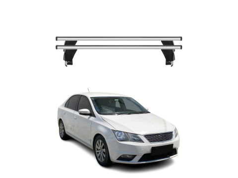 Krovni nosači SEAT TOLEDO 2011-2019 | aluminij | Molydon