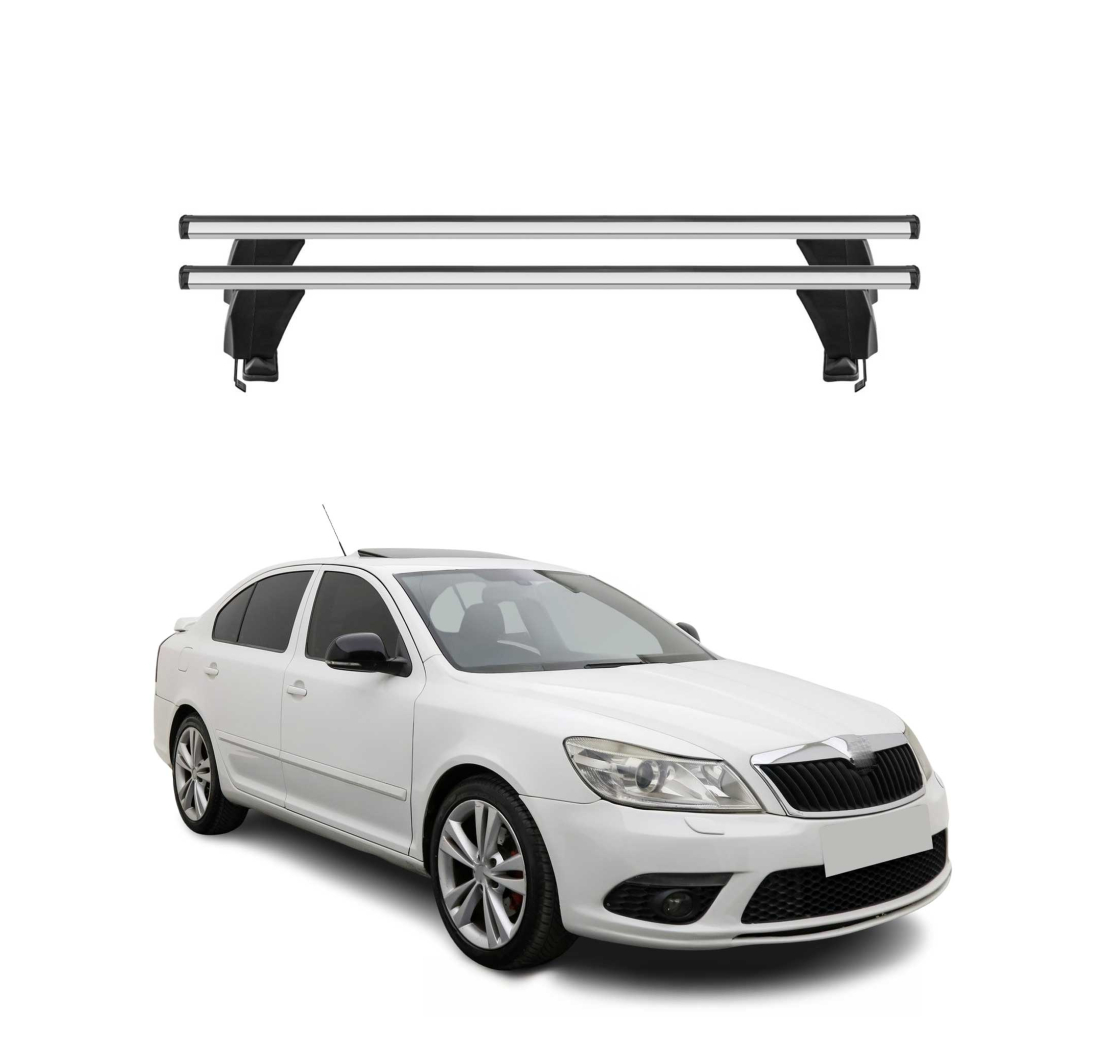 Krovni nosači SKODA OCTAVIA II 2008-2013 | aluminij | Molydon