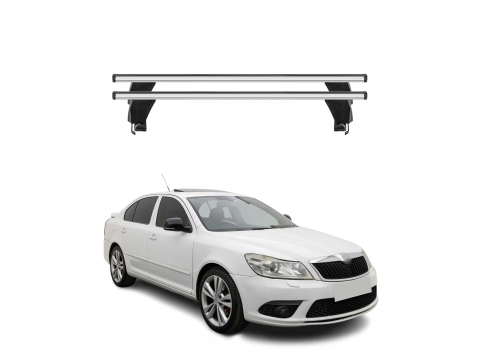 Krovni nosači SKODA OCTAVIA II 2008-2013 | aluminij | Molydon