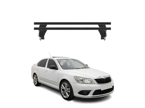 Krovni nosači SKODA OCTAVIA II 2008-2013 | aluminij | Molydon