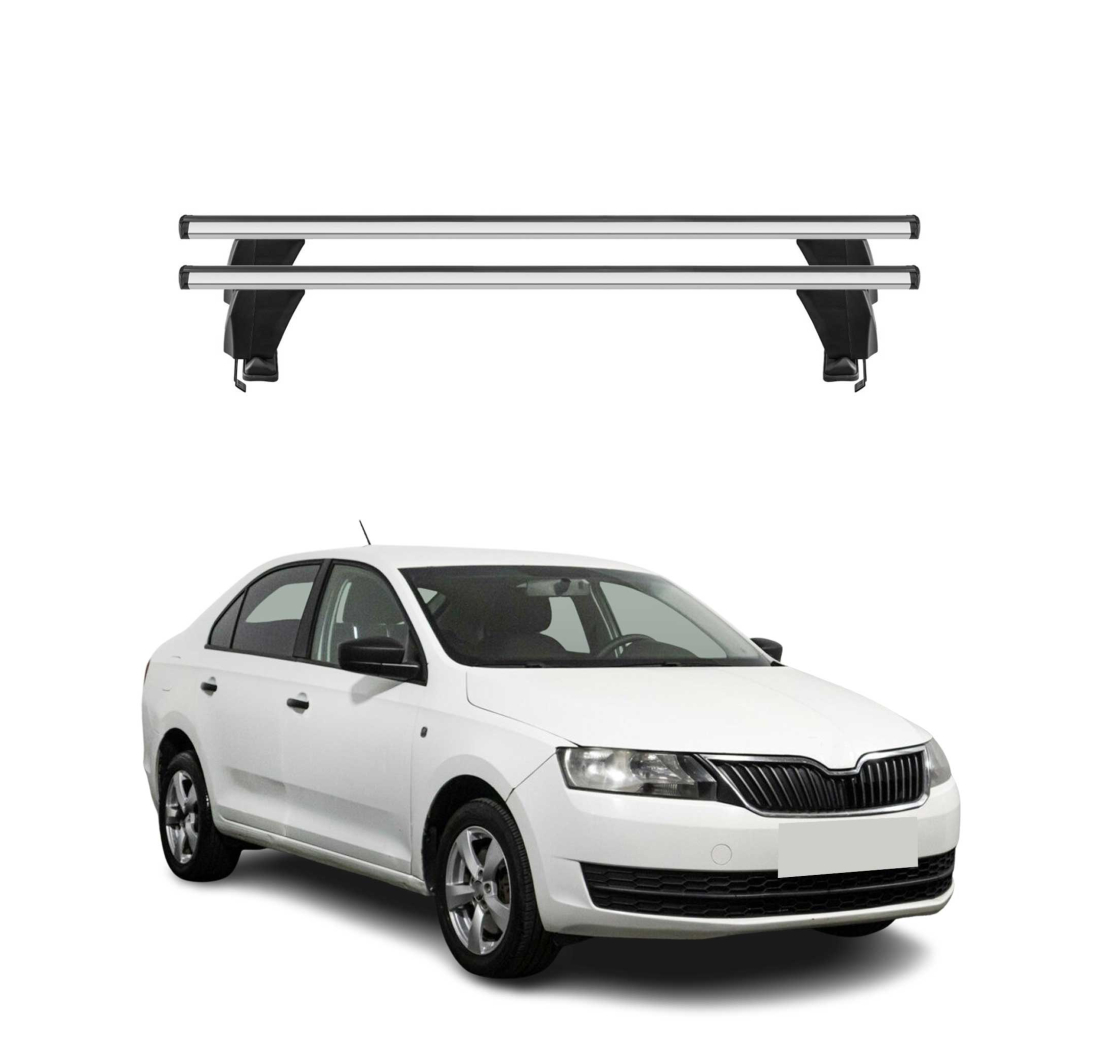 Krovni nosači SKODA RAPID 2012-2019 | aluminij | Molydon